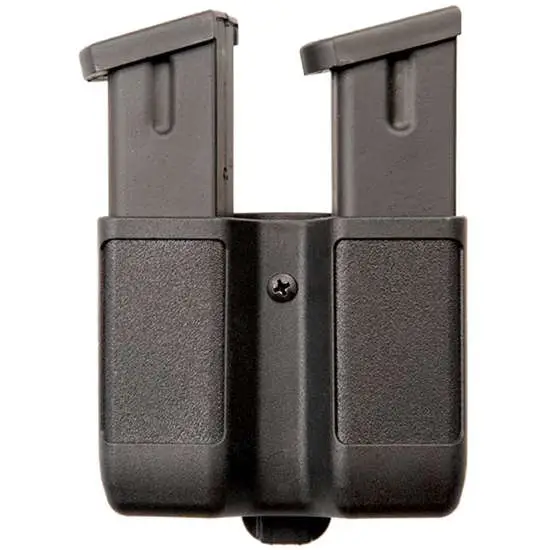 BLACKHAWK MAG POUCH DOUBLE BLACK SINGLE STACK MAGS MAT