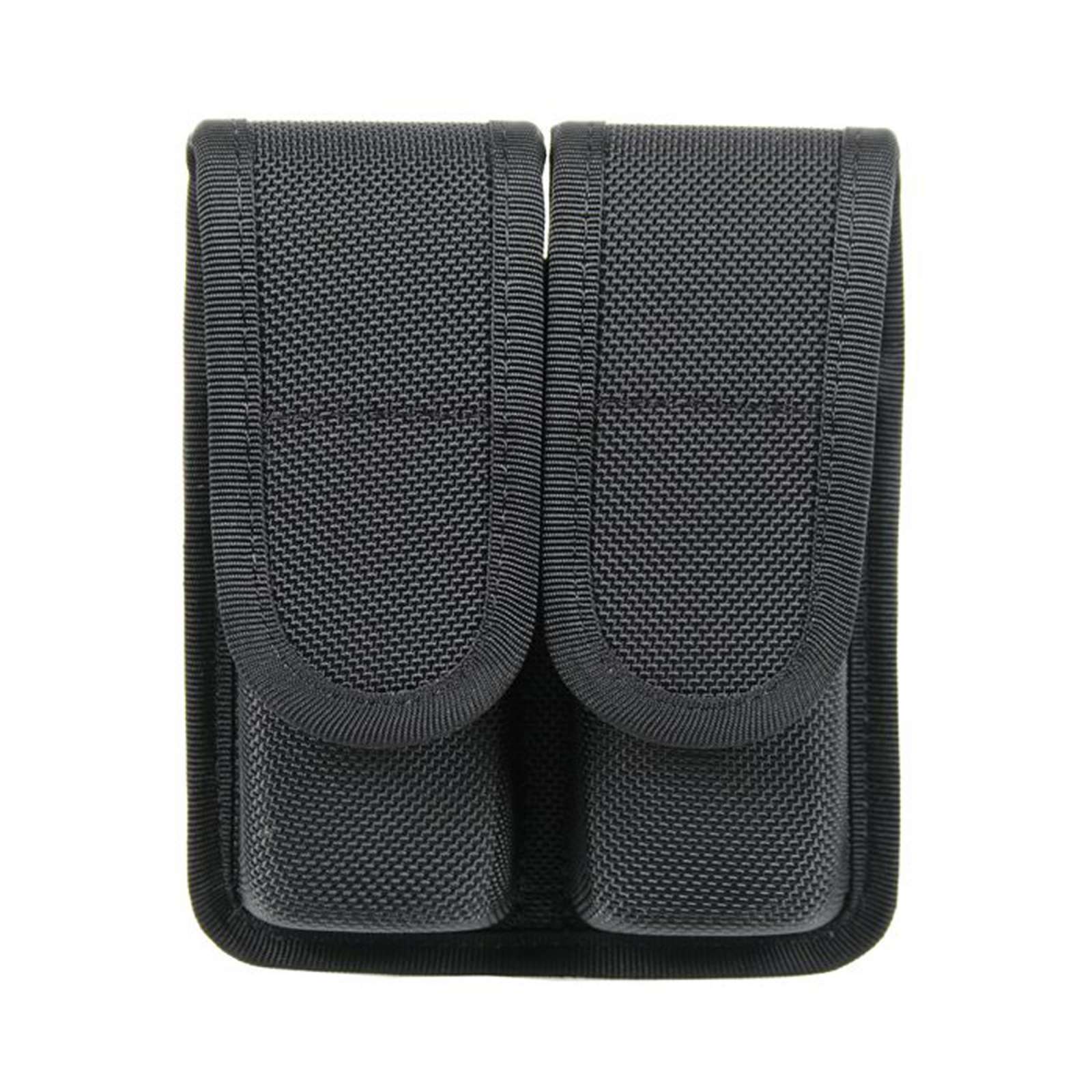 BLACKHAWK MOLDED DUTY GEAR DOUBLE MAG POUCH STAGGERED BLK