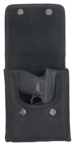 BULLDOG CASE BLACK NYLON VERTICAL CELL PHONE HOLSTER FOR  COMP 9MM (12 PER CASE)