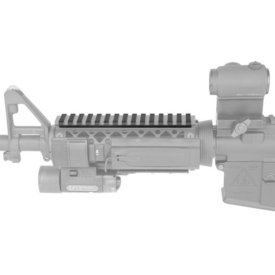 BH LOW PRO RAIL LADDER (18 SLOT) BLK