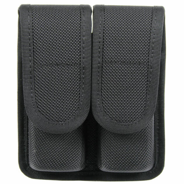BLACKHAWK MOLDED DUTY GEAR DOUBLE MAG POUCH STAGGERED BW