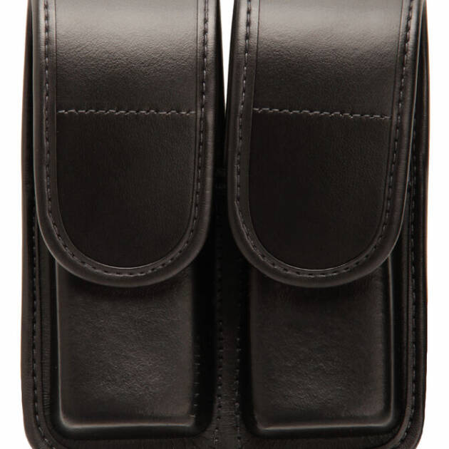 BLACKHAWK MOLDED DOUBLE MAG POUCH GLOCK 21 PLAIN BLACK